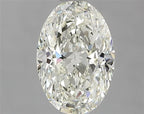 Diamante Naturale Taglio Ovale 1ct VG/EX J VS1 - IGI - 7.78x5.31x3.39mm