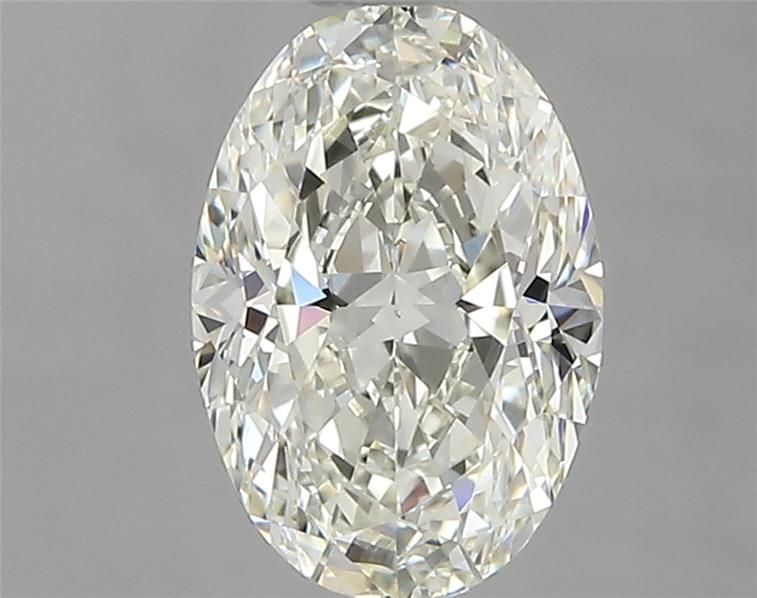Diamante Naturale Taglio Ovale 1ct VG/EX J VS1 - IGI - 7.78x5.31x3.39mm