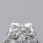 Diamante Naturale Taglio Trapezio 0.32ct G/VG D VS1 - GIA - 6.36x3.41x2.24mm