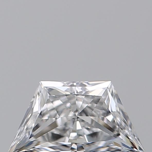 Diamante Naturale Taglio Trapezio 0.32ct G/VG D VS1 - GIA - 6.36x3.41x2.24mm