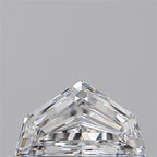 Diamante Naturale Taglio Scudo 0.55ct EX/EX D IF - GIA - 7.13x4.16x2.77mm