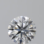 Diamante Naturale Taglio Brillante 0.7ct VG/EX/EX D VS1 - GIA - 5.55x5.58x3.55mm