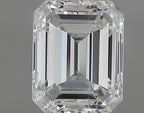 Diamante Naturale Taglio Smeraldo 0.63ct G/VG F VS1 - IGI - 5.41x4.3x2.82mm