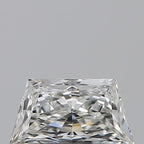 Diamante Naturale Taglio Trapezio 0.53ct EX/EX G IF - GIA - 7.18x3.84x2.54mm