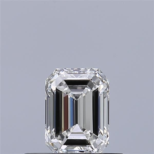 Diamante Naturale Taglio Smeraldo 0.4ct VG/EX F VS1 - GIA - 4.93x3.61x2.34mm