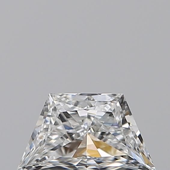 Diamante Naturale Taglio Trapezio 0.33ct VG/VG F VVS2 - GIA - 6.17x3.46x2.24mm