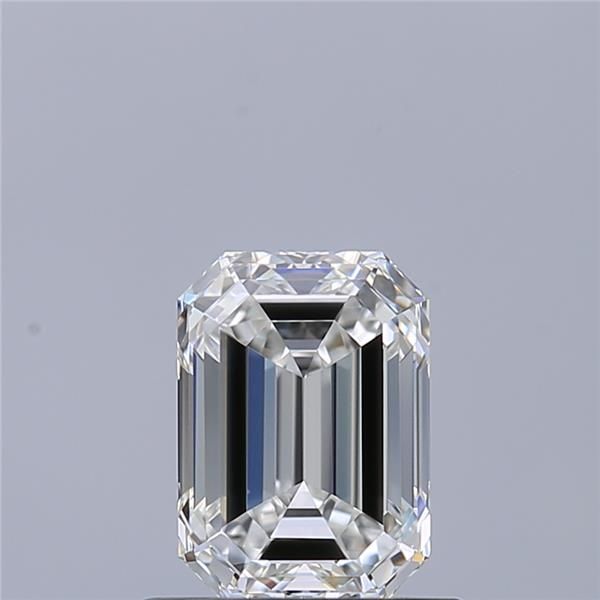 Diamante Naturale Taglio Smeraldo 0.8ct VG/EX F IF - GIA - 6.22x4.44x2.97mm