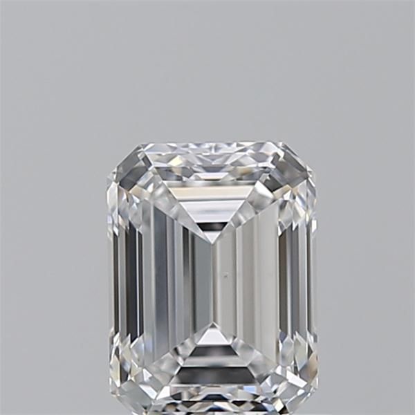 Diamante Naturale Taglio Smeraldo 1.08ct EX/EX D VS1 - GIA - 6.53x4.87x3.45mm