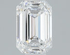 Diamante Naturale Taglio Smeraldo 0.51ct VG/EX D VS1 - GIA - 5.45x3.69x2.52mm