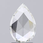 Diamante Naturale Taglio Rosetta 1.51ct VG/EX H VS1 - IGI - 10.48x6.99x2.33mm