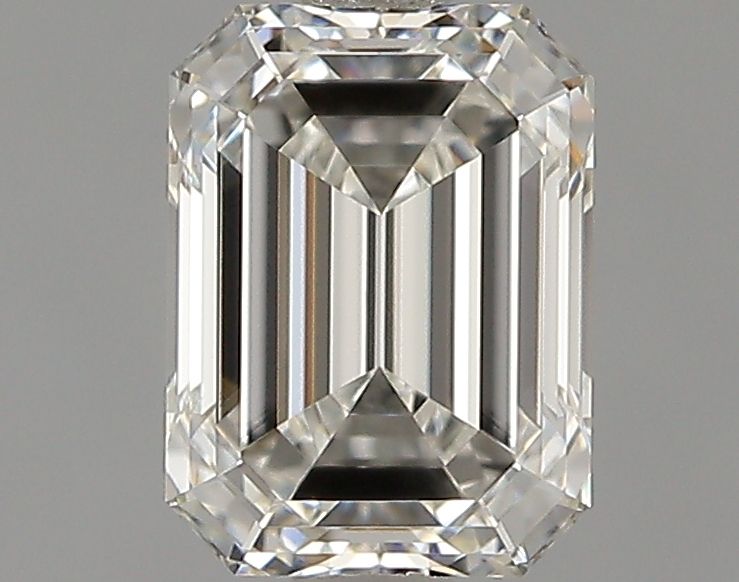 Diamante Naturale Taglio Smeraldo 0.82ct EX/EX G VVS2 - GIA - 6.11x4.53x3.08mm