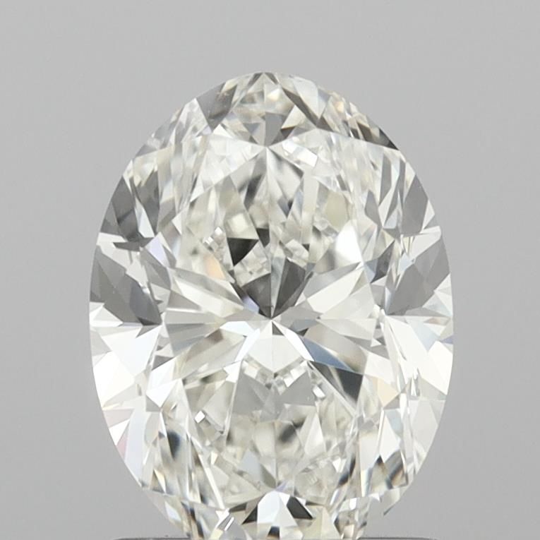 Diamante Naturale Taglio Ovale 1.01ct EX/EX H VVS1 - IGI - 7.59x5.52x3.63mm