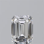 Diamante Naturale Taglio Smeraldo 1.23ct VG/EX D VS1 - GIA - 6.89x5.07x3.55mm