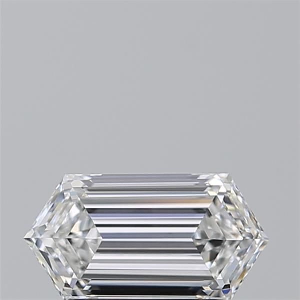 Diamante Naturale Taglio Esagonale 0.91ct EX/EX E VVS2 - GIA - 8.49x4.5x2.72mm