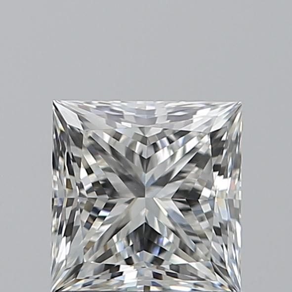 Diamante Naturale Taglio Princess 1ct VG/EX H VVS2 - GIA - 5.37x5.28x3.99mm