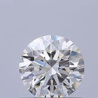 Diamante Naturale Taglio Brillante 0.5ct 3EX F VS1 - IGI - 5.03x5.09x3.16mm