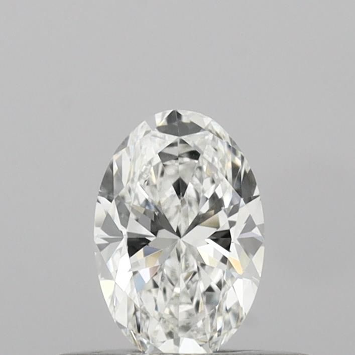 Diamante Naturale Taglio Ovale 0.3ct VG/EX F VS2 - IGI - 5.42x3.65x2.37mm