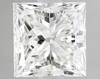 Diamante Naturale Taglio Princess 1.7ct EX/EX J IF - GIA - 6.5x6.36x4.62mm