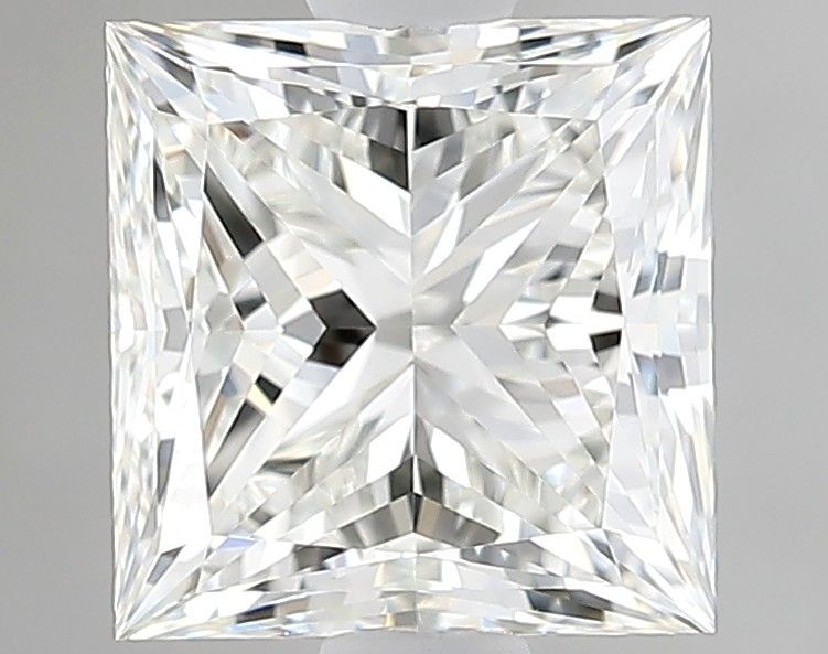 Diamante Naturale Taglio Princess 1.7ct EX/EX J IF - GIA - 6.5x6.36x4.62mm