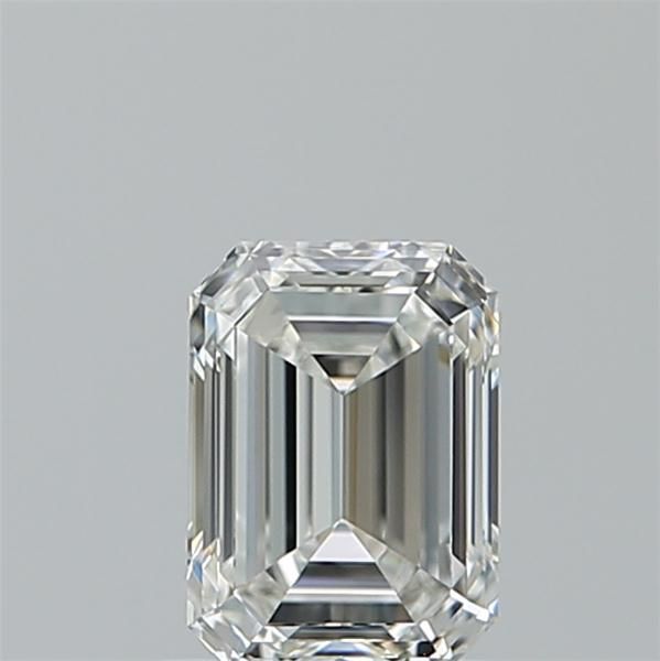 Diamante Naturale Taglio Smeraldo 0.8ct VG/EX H IF - GIA - 6.16x4.47x2.94mm