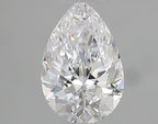 Diamante Naturale Taglio Goccia 0.3ct VG/VG D VVS2 - GIA - 5.63x3.69x2.4mm