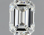 Diamante Naturale Taglio Smeraldo 0.55ct VG/VG G VVS1 - GIA - 5.31x3.9x2.75mm