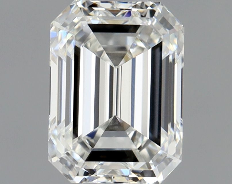 Diamante Naturale Taglio Smeraldo 0.55ct VG/VG G VVS1 - GIA - 5.31x3.9x2.75mm