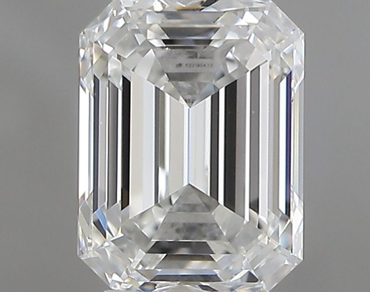 Diamante Naturale Taglio Smeraldo 0.71ct G/VG F VVS1 - IGI - 5.59x4.24x2.97mm