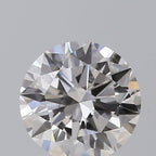 Diamante Naturale Taglio Brillante 0.5ct 3EX E IF - GIA - 5.13x5.1x3.09mm