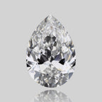 Diamante Naturale Taglio Goccia 0.5ct VG/EX E VVS1 - GIA - 6.81x4.58x2.69mm