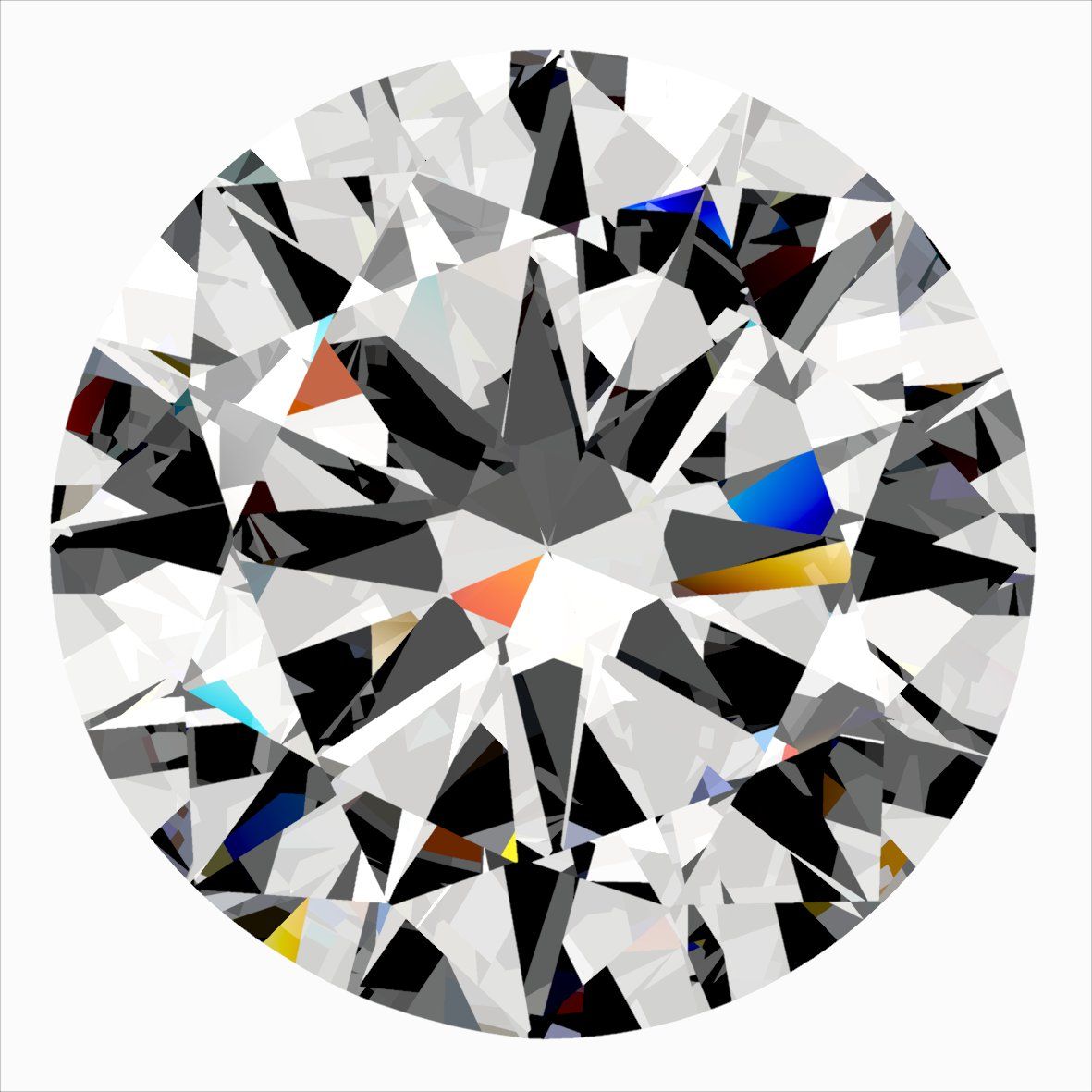 Diamante Naturale Taglio Brillante 0.3ct VG/VG/EX G VS1 - IGI - 4.37x4.41x2.53mm