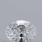 Diamante Naturale Taglio Ovale 0.25ct VG/VG E VS1 - GIA - 4.87x3.59x2.22mm