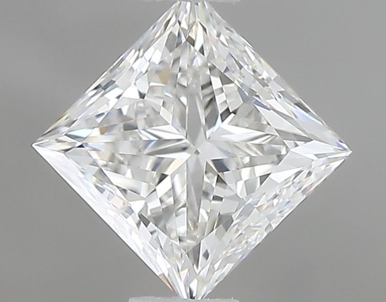 Diamante Naturale Taglio Princess 0.92ct EX/EX F VVS1 - IGI - 5.12x5.01x3.82mm