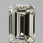 Diamante Naturale Taglio Smeraldo 0.8ct VG/EX J VS1 - GIA - 6.03x4.36x3.01mm