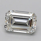 Diamante Naturale Taglio Smeraldo 1.3ct EX/EX H VS2 - GIA - 7.48x5.03x3.45mm
