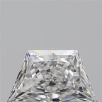 Diamante Naturale Taglio Trapezio 0.42ct VG/EX E VVS1 - GIA - 6.52x3.82x2.46mm