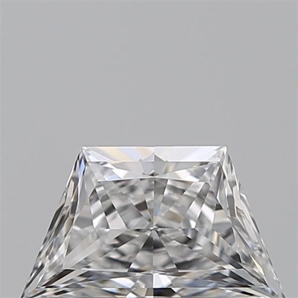 Diamante Naturale Taglio Trapezio 0.42ct VG/EX E VVS1 - GIA - 6.52x3.82x2.46mm