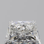 Diamante Naturale Taglio Trapezio 0.58ct EX/VG F IF - GIA - 6.62x4.21x2.59mm
