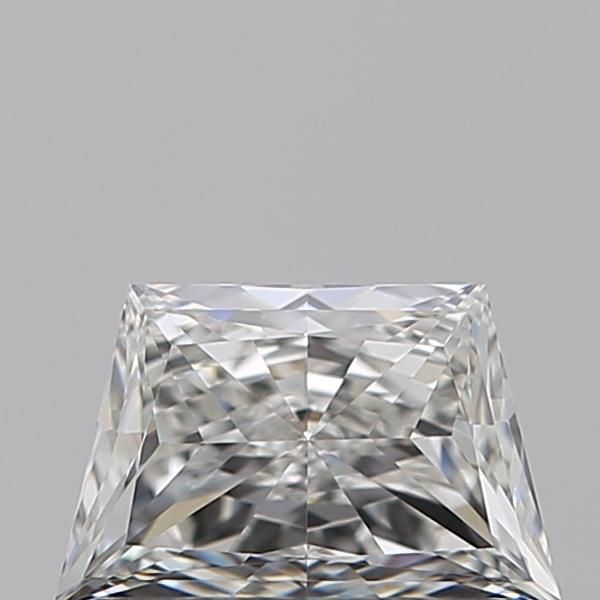 Diamante Naturale Taglio Trapezio 0.58ct EX/VG F IF - GIA - 6.62x4.21x2.59mm