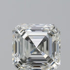 Diamante Naturale Taglio Asscher 0.9ct VG/EX H VVS1 - GIA - 5.33x5.25x3.51mm