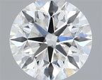 Diamante Naturale Taglio Brillante 0.54ct 3EX F VVS1 - IGI - 5.14x5.18x3.27mm