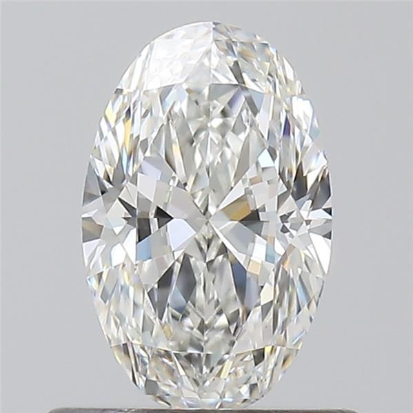 Diamante Naturale Taglio Ovale 0.6ct VG/EX G VVS1 - GIA - 6.97x4.42x2.75mm