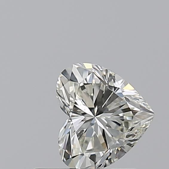 Diamante Naturale Taglio Cuore 0.7ct EX/EX I VVS2 - IGI - 5.48x6.09x3.46mm