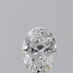 Diamante Naturale Taglio Ovale 0.5ct EX/EX D VVS2 - IGI - 6.09x4.42x2.88mm