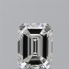 Diamante Naturale Taglio Smeraldo 1ct VG/EX H VVS2 - GIA - 6.44x4.81x3.35mm