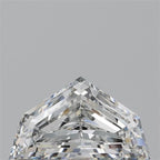 Diamante Naturale Taglio Scudo 0.4ct EX/EX F VVS1 - GIA - 6.44x3.79x2.49mm