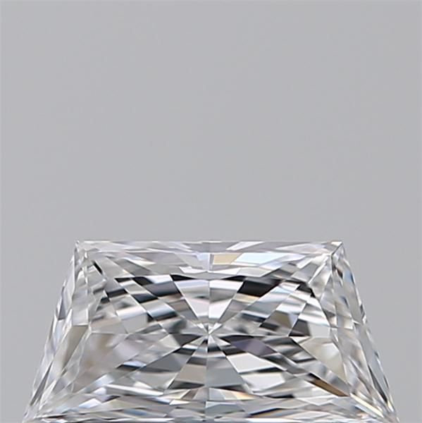 Diamante Naturale Taglio Trapezio 0.5ct VG/VG D IF - GIA - 7.39x3.62x2.32mm
