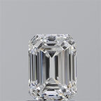 Diamante Naturale Taglio Smeraldo 1.5ct EX/EX E VVS2 - GIA - 7.57x5.42x3.72mm