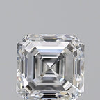 Diamante Taglio Smeraldo Quadrato 1ct VG/EX E VVS2 - GIA - 5.49x5.49x3.64mm