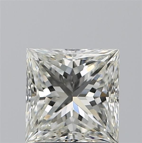 Diamante Naturale Taglio Princess 1.5ct VG/EX J VVS1 - GIA - 6.5x6.41x4.46mm